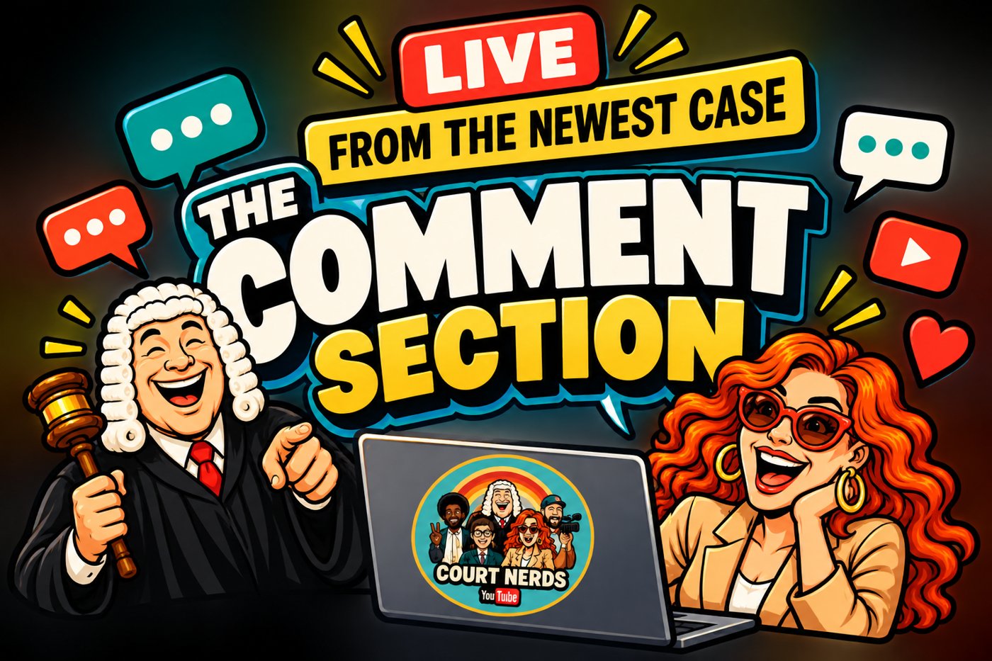 Live from the newest case: The Comment Section